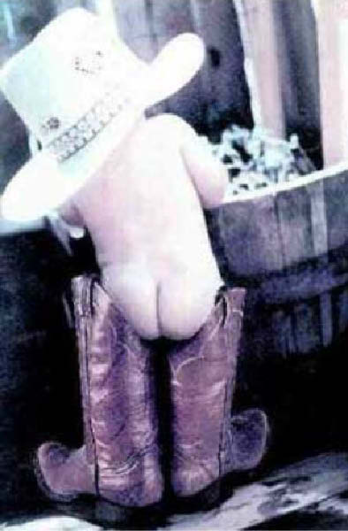 Cowboy nu-humourenvrac